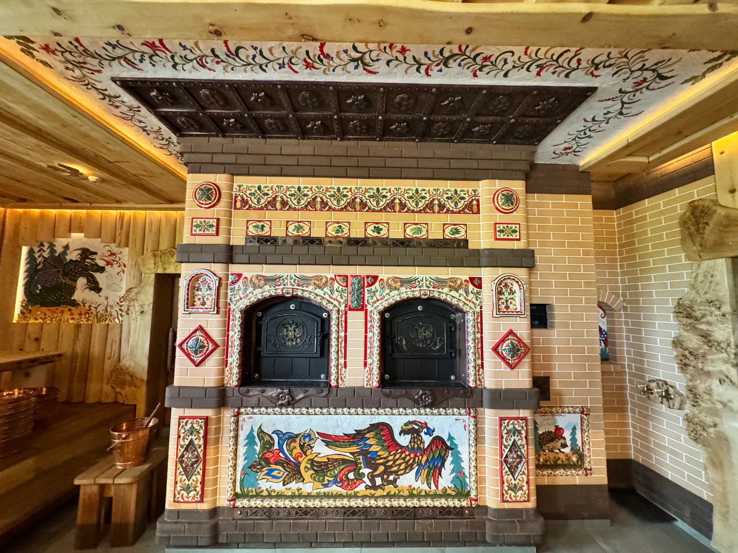 Многоцветные изразцы